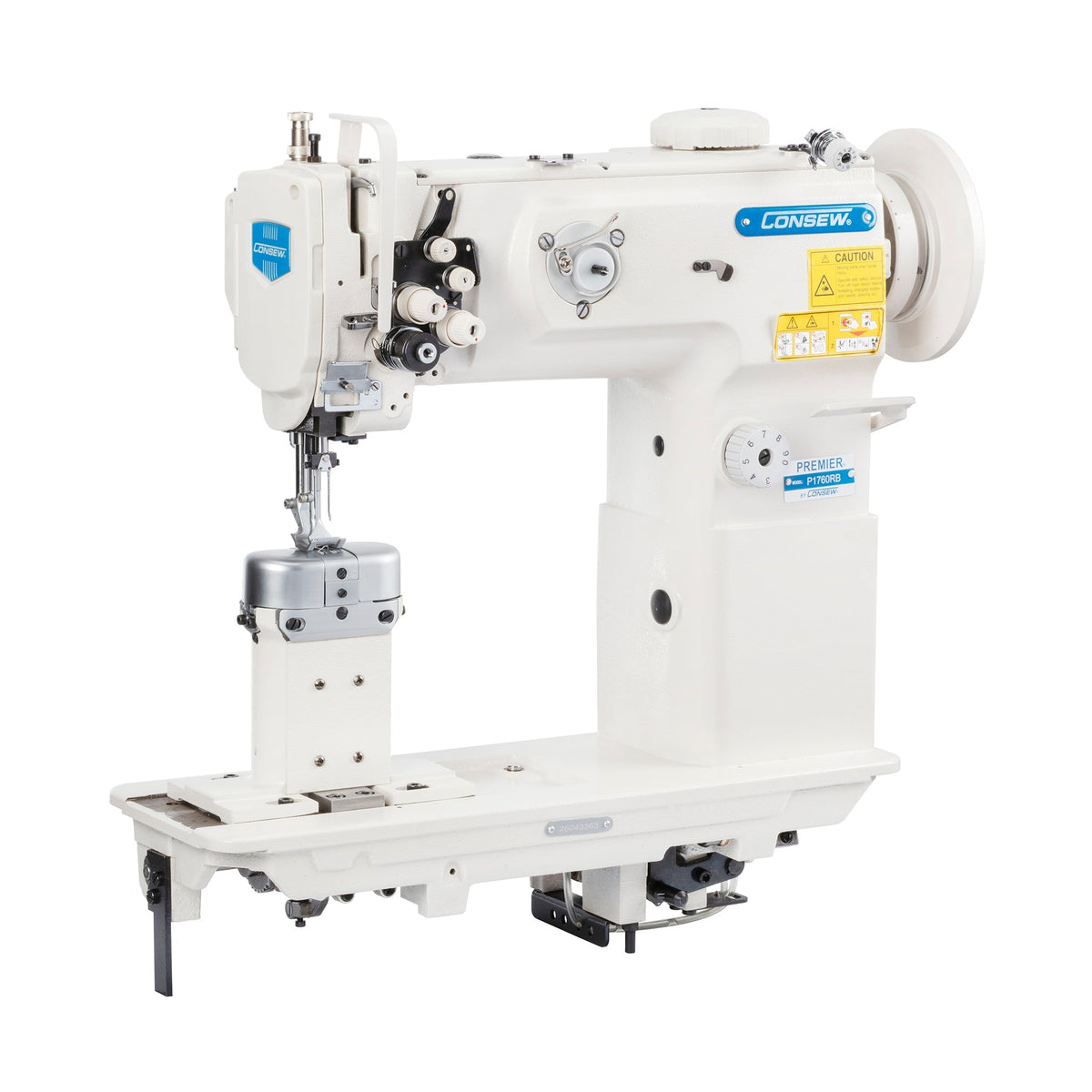 Consew P1760RB two-needle post-bed industrial sewing machine additional view