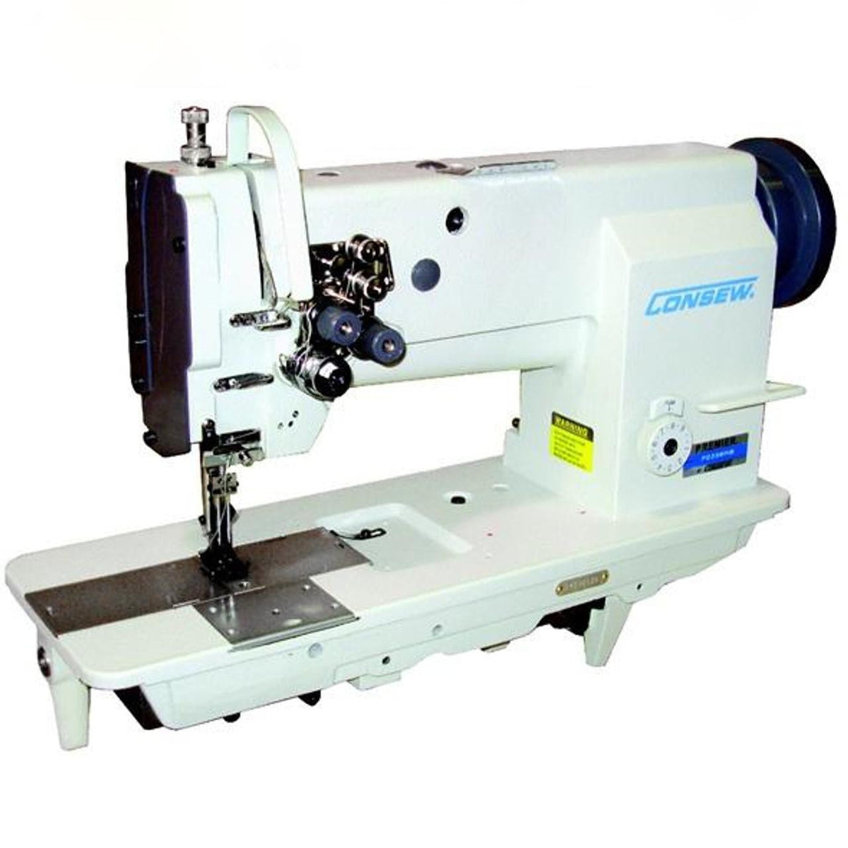 Consew P2339RB-1 industrial sewing machine complete package with table and stand