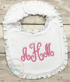 Classic Monogram Embroidery Alphabet Font included in the Creative Appliques Monogram Alphabet Embroidery Font Set