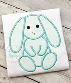 Floppy Bunny Applique included in the Creative Appliques Easter Applique and Embroidery Set