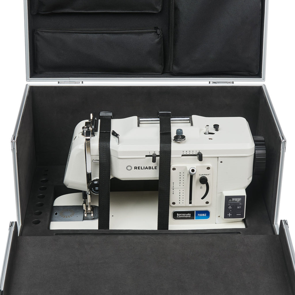 CudaCase front angle showing carrying straps