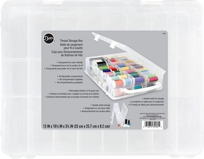 Dritz Thread Storage Box – 48 Compartments — product view 1