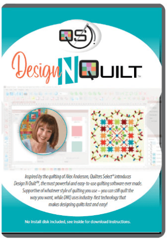 Quilters Select Design N Quilt software