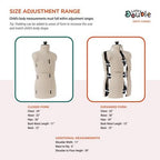 Dritz Little Double Adjustable Dress Form – Child — product view 3