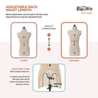 Dritz Little Double Adjustable Dress Form – Child — product view 7