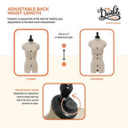 Dritz My Double Designer Adjustable Dress Form – Petite — product view 7