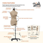 Dritz My Double Designer Adjustable Dress Form – Small — product view 4
