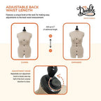 Dritz My Double Designer Adjustable Dress Form – Medium — product view 7