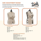 Dritz My Double Designer Adjustable Dress Form – Full Figure — product view 3