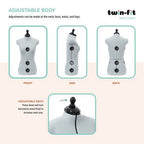 Dritz Twin-Fit Adjustable Dress Form – Small — product view 5