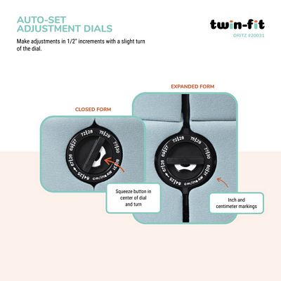 Dritz Twin-Fit Adjustable Dress Form – Small — product view 6