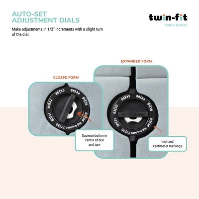 Dritz Twin-Fit Adjustable Dress Form – Medium — product view 6