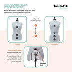 Dritz Twin-Fit Adjustable Dress Form – Medium — product view 7