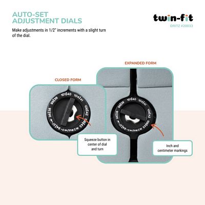 Dritz Twin-Fit Adjustable Dress Form – Large — product view 6