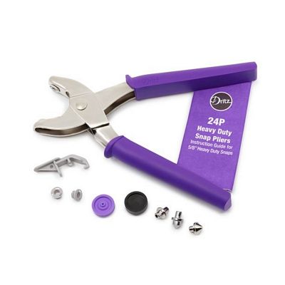 Dritz Heavy Duty Snap Pliers – Purple — product view 2