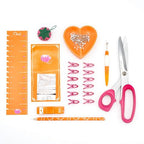 Dritz Sewing Box Kit – Orange & Pink — product view 3