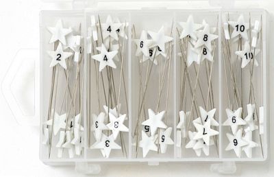 Dritz Flathead Numbered & Directional Pins – 115 Count — product view 2