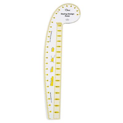 Dritz Styling Design Ruler with How-To Illustrations — product image