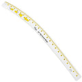 Dritz Hip Curve Ruler with How-To Illustrations – 24 Inches — product image
