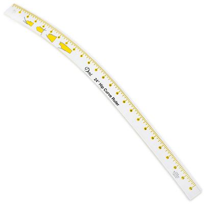 Dritz Hip Curve Ruler with How-To Illustrations – 24 Inches — product image