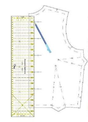 Dritz Measure and Mark Ruler – 18 Inches — product view 2