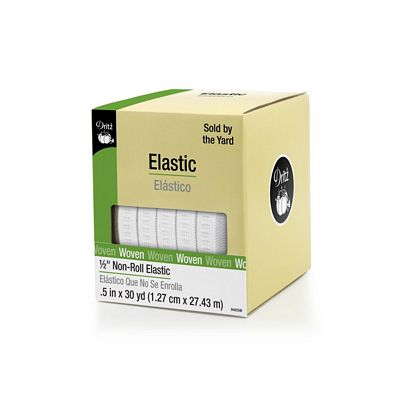 Dritz ½-Inch White Non-Roll Elastic – 30-Yard Roll — product image