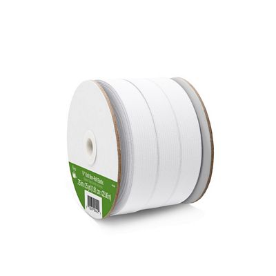 Dritz ¾-Inch White Knit Non-Roll Elastic – 25-Yard Roll — product view 2