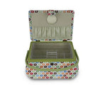 Dritz Sewing Basket – Multicolor Circle Print — product view 3