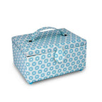 Dritz Sewing Basket – Blue Top Handle — product view 2