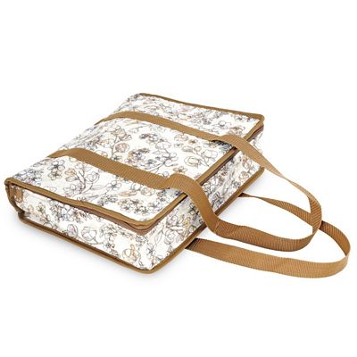 Dritz Project Organizer Bag – Tan Floral — product view 2