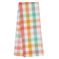 Pastel Check Tea Towels — package of 6