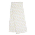 Dijon Honeycomb Tea Towels on White — package of 6