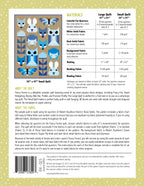 Fancy Forest EH023 quilt sizes and fabric requirements