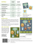 Spectacular Savanna EH048 quilt sizes and fabric requirements