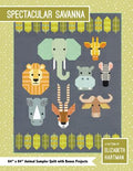 Elizabeth Hartman Spectacular Savanna Quilt Pattern EH048 printed pattern front cover
