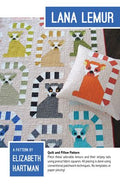 Elizabeth Hartman Lana Lemur Quilt Pattern EH050 printed pattern front cover