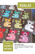 Elizabeth Hartman Koalas Quilt Pattern EH054 printed pattern front cover