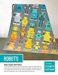 Elizabeth Hartman Robots Quilt Pattern EH066 printed pattern front cover