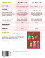 Randolph & Rudy EH078 — quilt sizes and fabric requirements