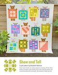Elizabeth Hartman Show and Tell Quilt Pattern EH083 printed pattern front cover