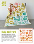 Elizabeth Hartman Busy Backyard Quilt Pattern EH089 printed pattern front cover