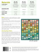 Posy EH091 quilt sizes and fabric requirements