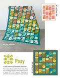Elizabeth Hartman Posy Quilt Pattern EH091 printed pattern front cover