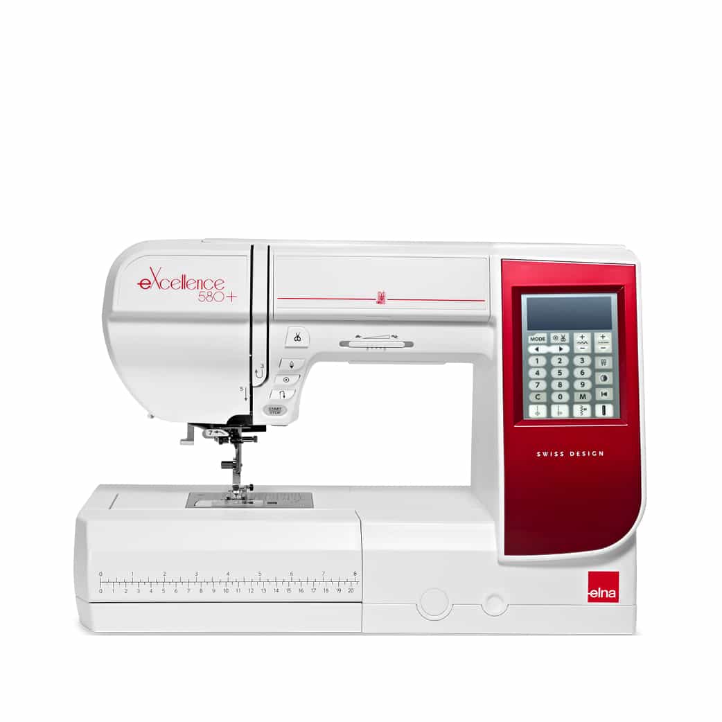 Elna eXcellence 580 PLUS computerized sewing machine