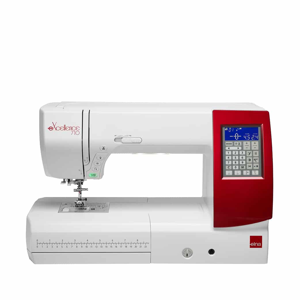 Elna eXcellence 710 sewing and quilting machine