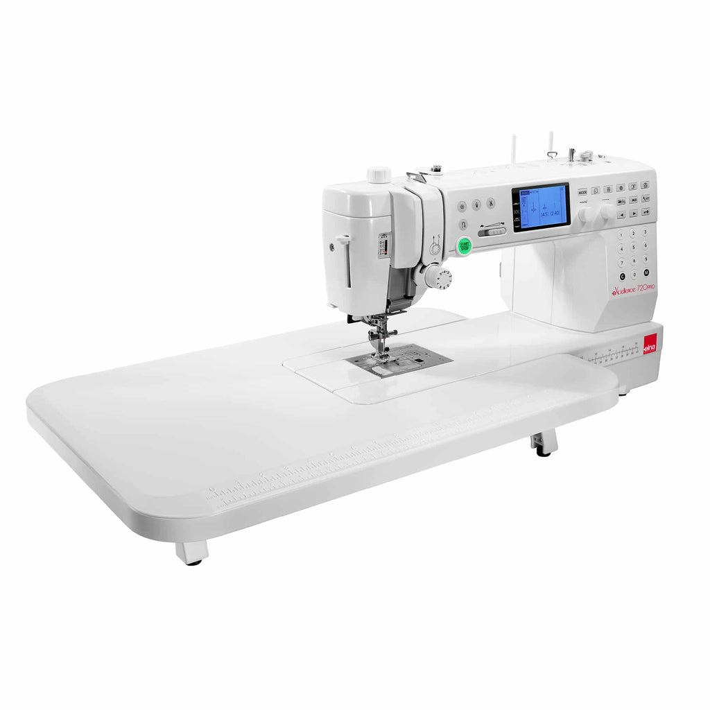 Elna eXcellence 720 Pro with large extension table