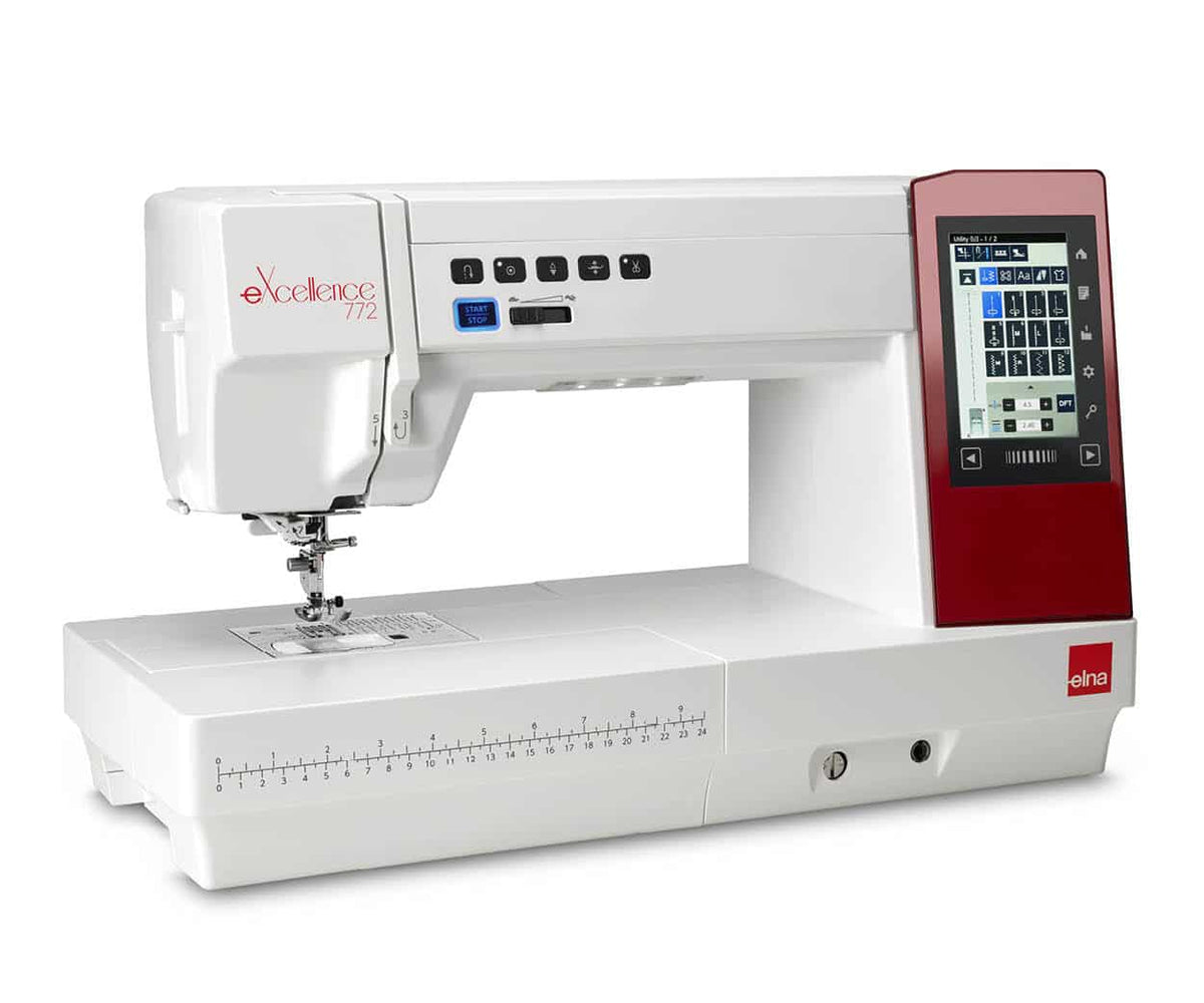 Elna eXcellence 772 sewing machine detail view