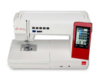 Elna eXcellence 772 touchscreen and sewing area