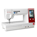 Elna eXcellence 782 quilting workspace and controls