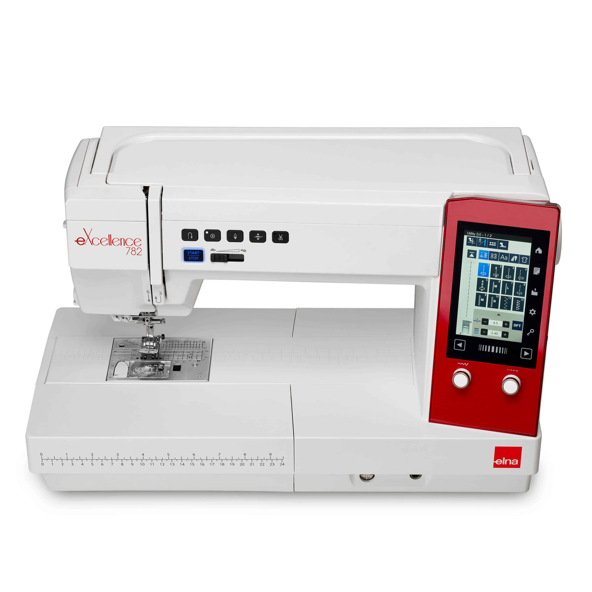 Elna eXcellence 782 Accurate Stitch Regulator system